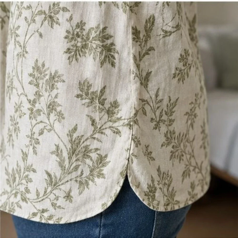 Blush Pleated Blouse